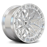 RV-MT26 custom polish forged monoblock wheel for Toyota Supra, 19-inch deep concave mesh design for GR performance.