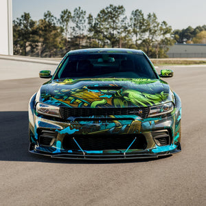 Side profile 2020 Charger Scat Pack featuring RV-T081 forged 20x11 wheels – design your own wheels