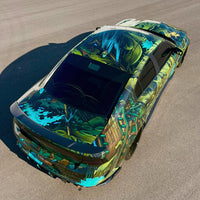 Custom RVRN RV-T081 wheel build for Dodge Charger Scatpack – forged deep dish design