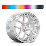Design your own wheels for high performance sports cars, RVRN RV-DB179 custom forged wheels, bespoke engineering and fully customizable finishes. 