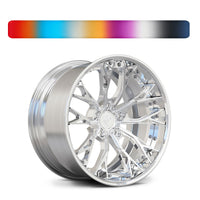 Design your own wheels for high performance sports vehicles, RVRN RV-DC04 custom forged wheels, bespoke engineering and fully customizable finishes. 