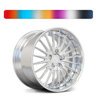 Design your own wheels for high performance sports vehicles, RVRN RV-DC08 custom forged wheels, bespoke engineering and fully customizable finishes. 