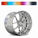 Design your own wheels for high performance sports cars, RVRN RV-DC24 custom forged wheels, bespoke engineering and fully customizable finishes.