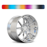 Design your own wheels for high performance sports cars, RVRN RV-DC26 custom forged wheels, bespoke engineering and fully customizable finishes. 