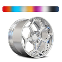 Design your own wheels for high performance sports cars, RVRN RV-DC491 custom forged wheels, bespoke engineering and fully customizable finishes. 