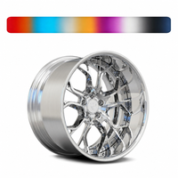 Design your own wheels for high performance sports cars, RVRN RV-DR16 custom forged wheels, bespoke engineering and fully customizable finishes. 