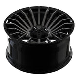 RVRN RT-02M forged concave wheel for Range Rover Sport builds featuring black and gray finish and luxury SUV styling