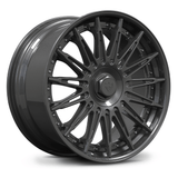 SUV multi spoke black forged wheel RV-DA06 designed for luxury and performance SUV platforms