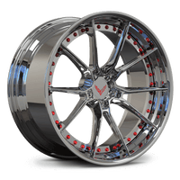 RVRN RV-DB082 forged 2-piece multi spoke chrome wheels for Chevrolet Corvette C7