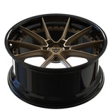 Design your own Ferrari multi spoke forged wheels with RVRN bespoke engineering and custom fitment