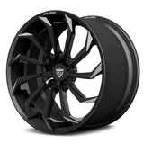 RVRN RV-DC01 CF carbon fiber multi-spoke forged wheel shown on white background