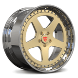 RV-DC03: CUSTOM FORGED 2-PIECE OLD SCHOOL WHEELS