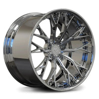 RV-DC04 S Class AMG wheel in a full chrome step-lip finish