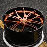 2017 Corvette C7 Z06 custom wheels-concave carbon fiber dip forged 2-piece rims-RVRN forged 2-piece wheels series RV-DC24 