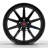 Precision-machined custom deep dish wheel by RVRN Wheels with forged aluminum construction
