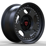 RVRN RV-DF011 Gunmetal forged deep dish wheels designed for Ford F150 with custom engineered fitment