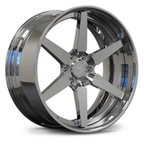 Deep lip forged performance wheel for Camaro and domestic performance builds with aggressive 6 spoke styling