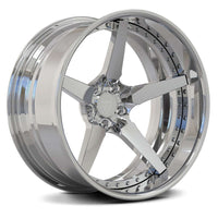 RVRN RV-DF14 polished aluminum forged JDM wheels for Toyota GR Supra with lightweight construction