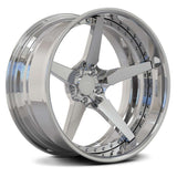 RVRN RV-DF14 polished aluminum forged JDM wheels for Toyota GR Supra with lightweight construction