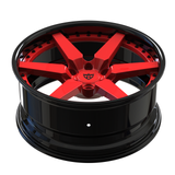 RVRN RV-DF14 forged wheel engineered for maximum brake clearance and lightweight performance driving
