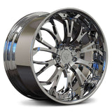 RVRN RV-DL09 performance wheel developed through advanced forging technology for custom sports car applications