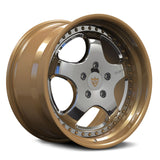 RVRN RV-DP04 deep dish Porsche wheels for Porsche Cayenne featuring chrome gloss black finish