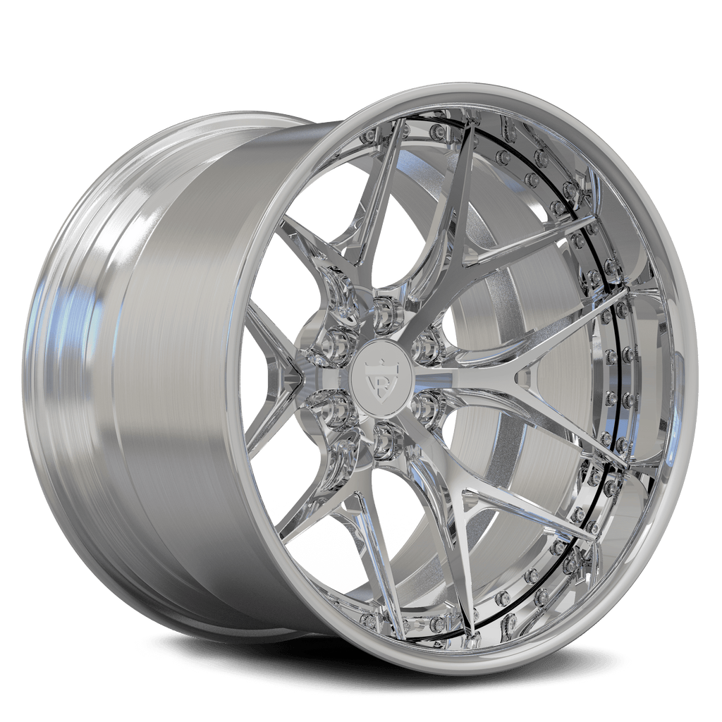 Viper Rims RV-DR08D 19 Inch Deep Concave 6 Lug Y Spoke Deep Dish Wheels ...