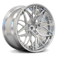 Brushed RV-DR19 forged BMW M4 wheels featuring deep concave styling and precision-machined Y spokes