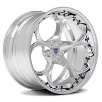 RVRN RV-DS016 brushed forged wheels for Audi R8 with lightweight performance construction and precision engineered fitment