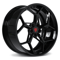 Audi compatible forged performance wheels with modern Y spoke styling