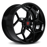 Audi compatible forged performance wheels with modern Y spoke styling
