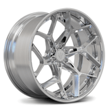 RV-DV03 Y spoke wheels concave design polished finish GMC Sierra style custom forged 6 lug wheels