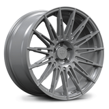 RVRN RV-MA06 forged multi spoke Genesis GV80 wheels in gray, custom lightweight monoblock performance wheel design with vehicle-specific fitment