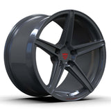 RVRN RV-MB559 forged 5 spoke wheels for Porsche 911 in gray finish with custom forged engineering