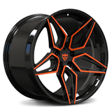 forged concave rims designed for maximum concavity and structural rigidity