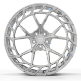 Polished forged Audi RS wheels with deep concave styling and premium custom forged monoblock engineering from RVRN Wheels