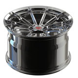 RVRN RV-MC29 chrome forged concave wheel developed for McLaren 720S inspired performance styling and custom forged applications