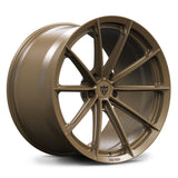 RV-MC29 McLaren multi spoke forged wheels matte bronze custom lightweight performance design