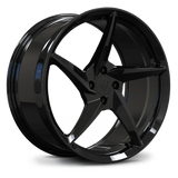 RV-MC35 : CUSTOM FORGED 5-SPOKE 4 LUG MONOBLOCK WHEELS