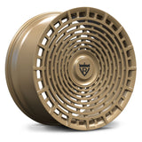 RVRN RV-MD02 forged full face Lamborghini Huracan wheels Matte Bronze finish