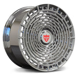 RVRN RV-MD02 custom forged full face wheel showcasing premium machining and lightweight engineering