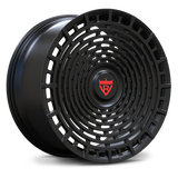 Premium custom forged full face wheel delivering lightweight performance and exceptional brake clearance