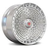 RVRN RV-MD02 Mercedes G-Class full face rims luxury SUV styling with all polished aluminum wheel finish presence