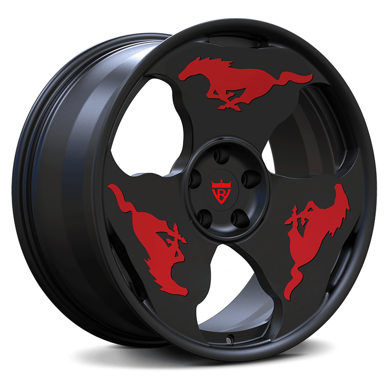 performance wheel design with aggressive fitment and custom forged construction