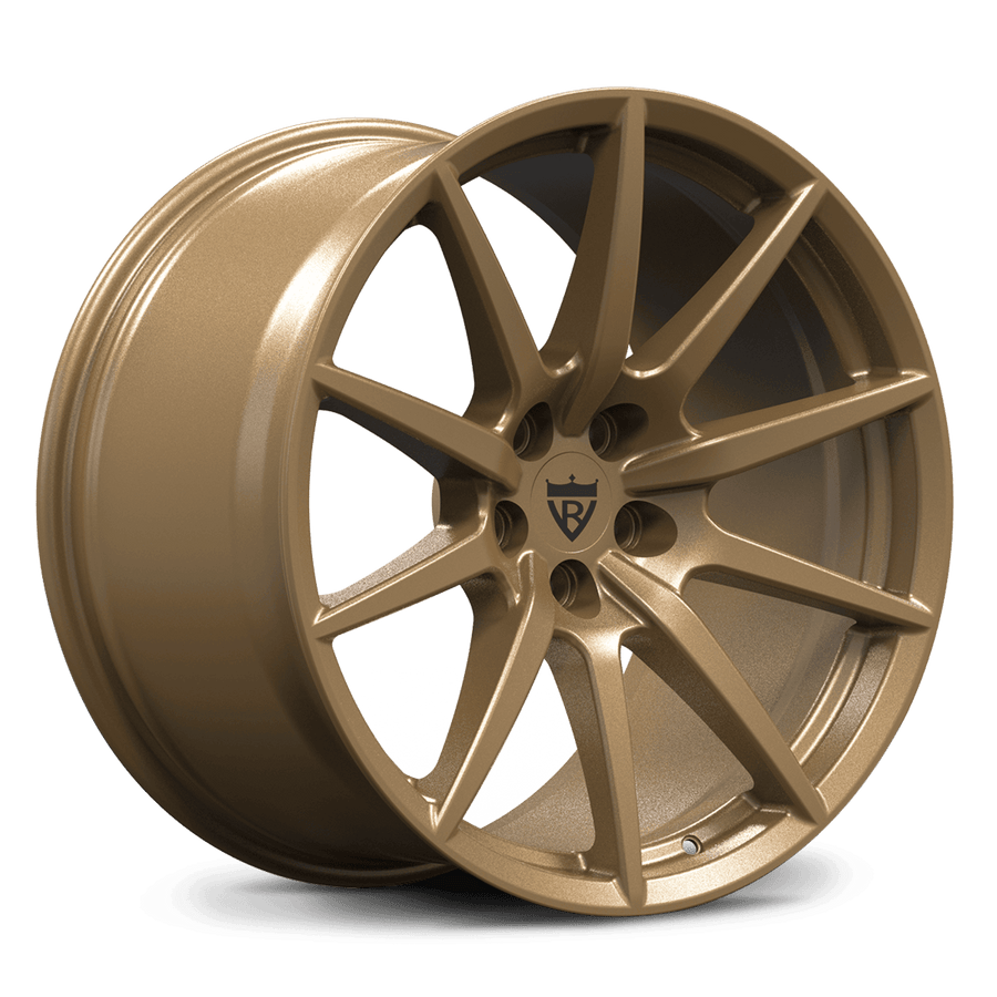 Maserati RV-MF16 multi spoke forged wheels in matte bronze, concave lightweight build
