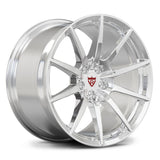 RVRN RV-MF16 Maserati multi spoke forged wheels in polished aluminum, concave custom performance design