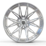 RVRN RV-MH051 6 lug forged wheel for Dodge Viper featuring a deep concave profile, Y spoke styling, chrome finish and custom fitment engineering