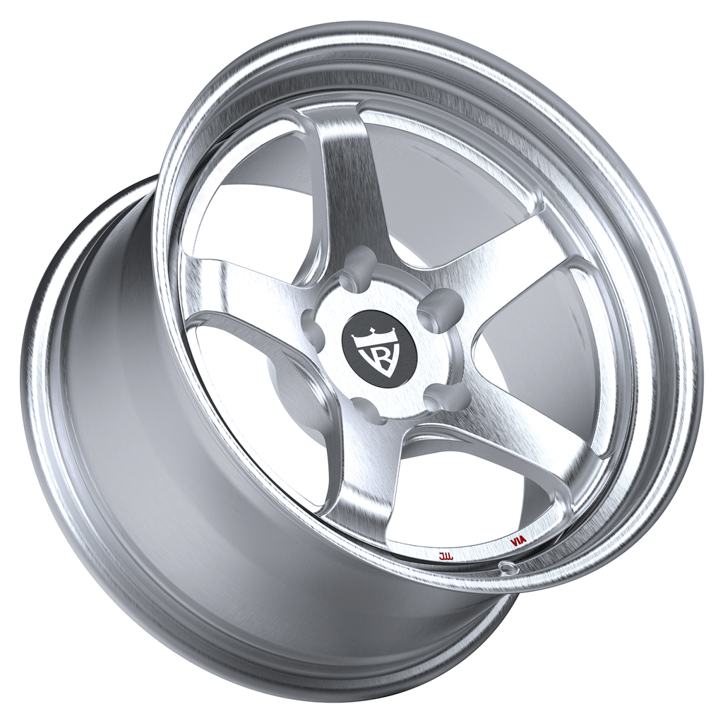 Custom JDM Deep Dish 5 Spoke Wheels | Rose Gold Forged – RVRN WHEELS