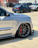 RVRN Wheels RV-MJ02 custom forged 10 spoke wheels for Corvette C7 in black finish