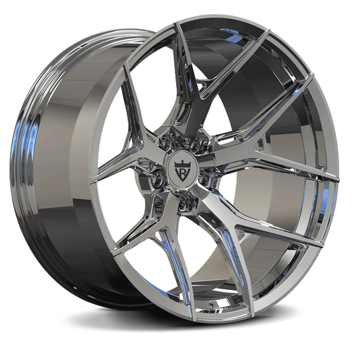 Super Concave Forged Performance Monoblock Wheels for BMW X5 -RVRN RV-MJ25 Chrome Rims 